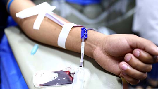 Reconocen a la FAEN por programas de transfusión sanguínea