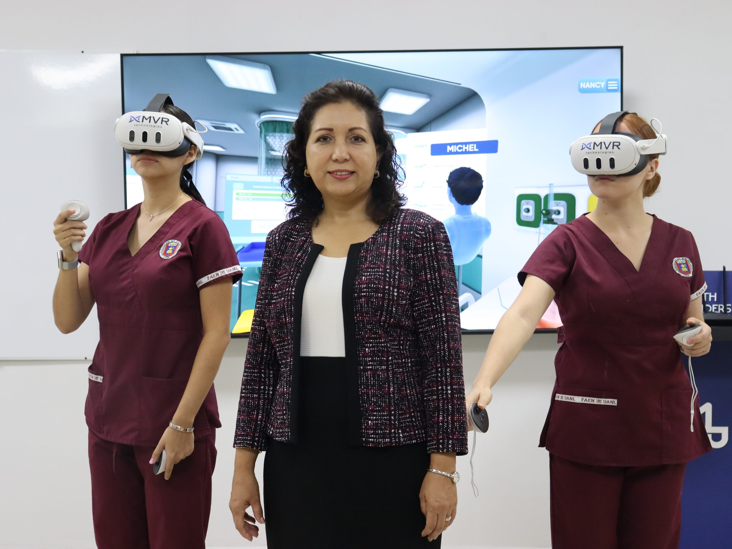 Realidad virtual transforma la enseñanza de la enfermería en la UANL